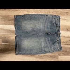 Jean skirt